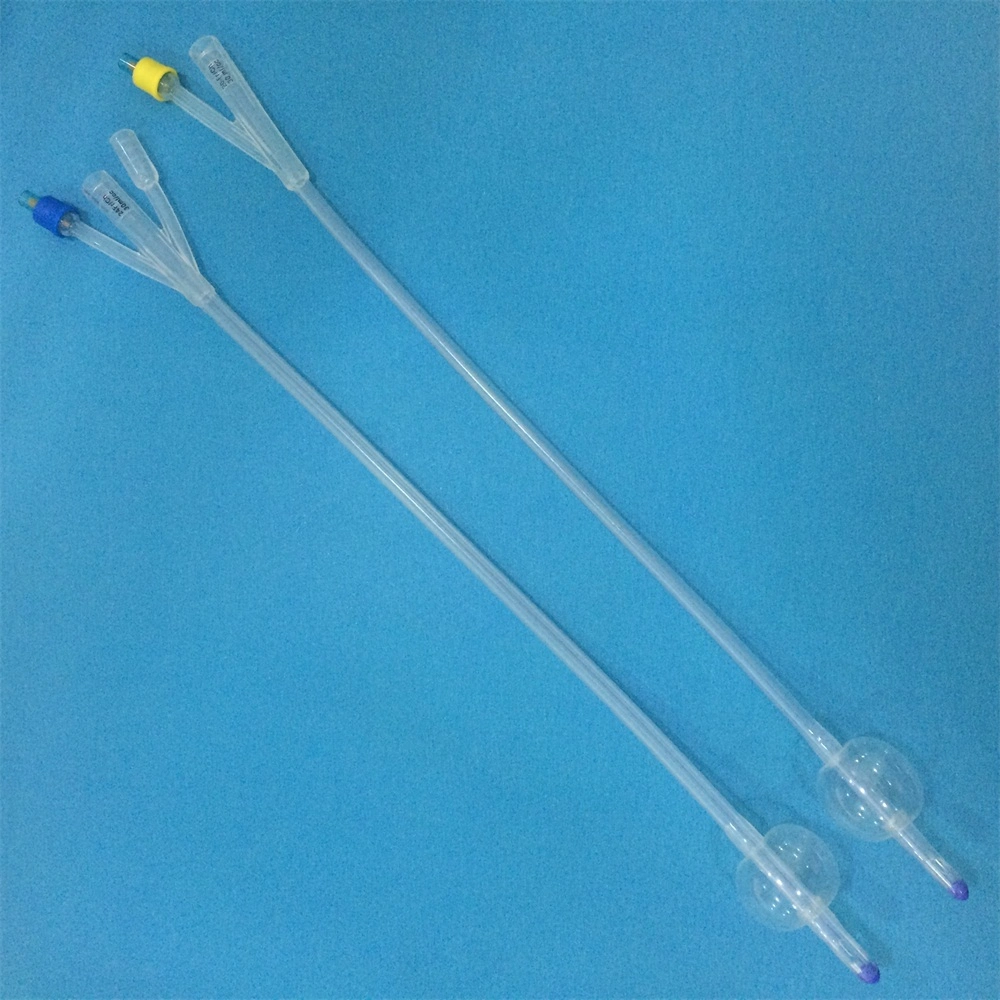 Medical Consumable Urology Catheter 2 Way Silicone Foley Balloon Catheter