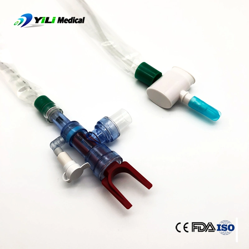 CE Approved Medical Instrument Closed Catheter Tracheostomy Suction Catheter