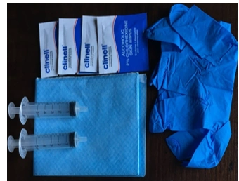 Dialysis Dressing Pack for Central Venous Catheter