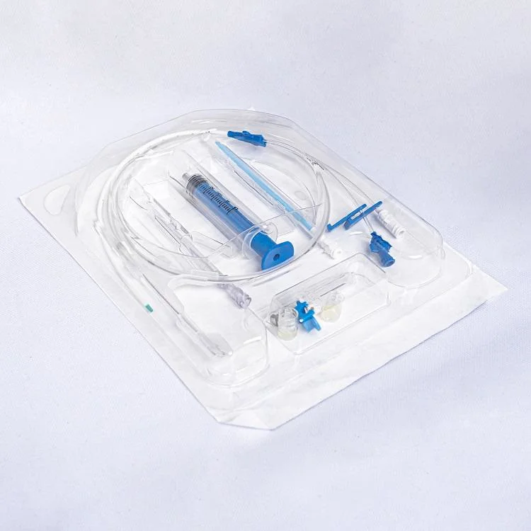 Disposable Sterile Double Lumen Central Venous Catheter CVC Kit