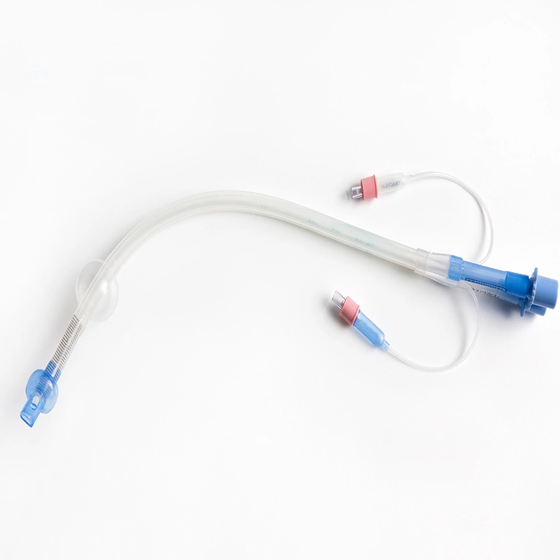 Double Lumen Endobronchial Tube with Suction Catheter Endotracheal Bronchial Tube