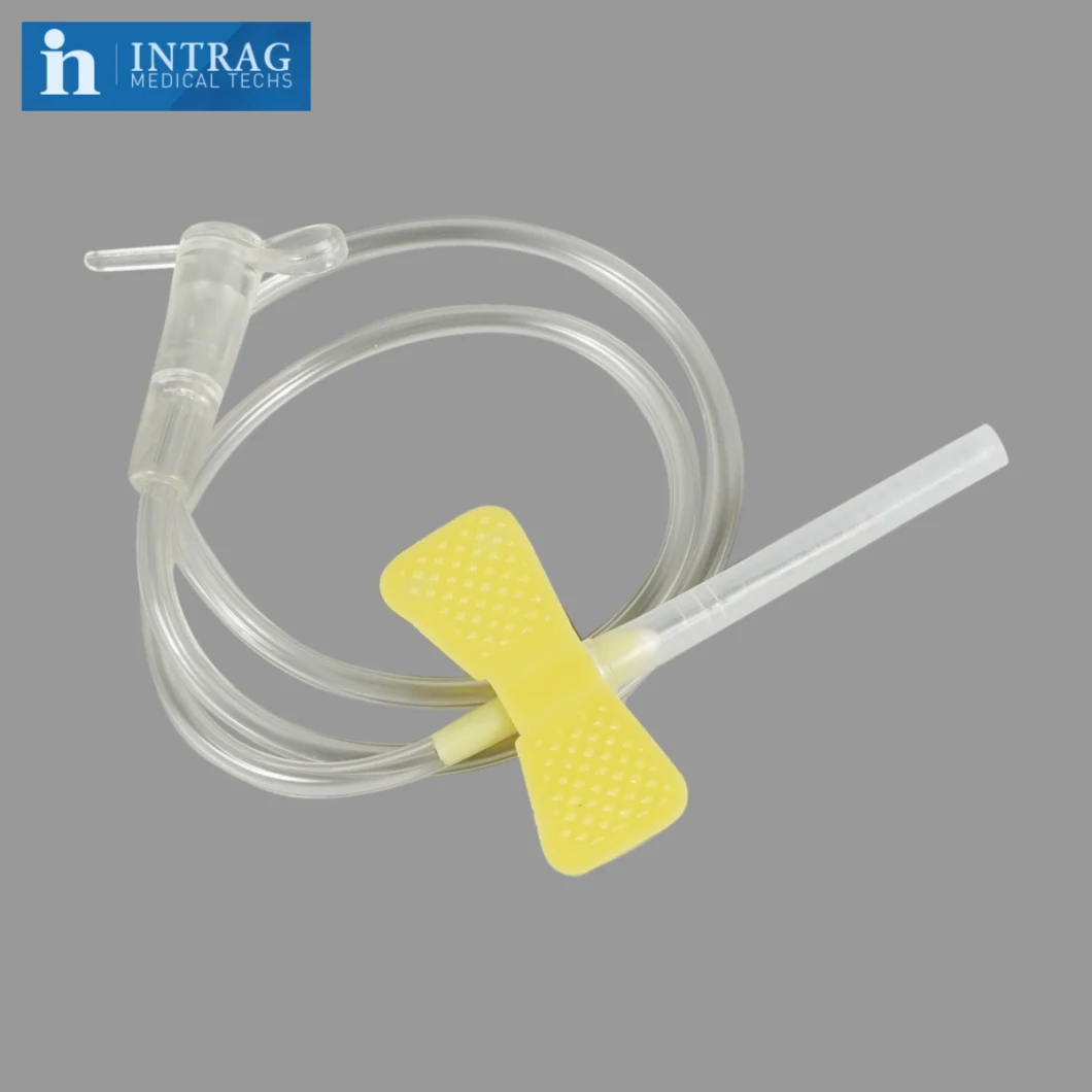Intrag Manufactory Sterile Disposable Medical Intravenous Catheter in Injection Scalp Vein Set Luer Slip or Luer Lock with CE ISO Certificate Infusion Set