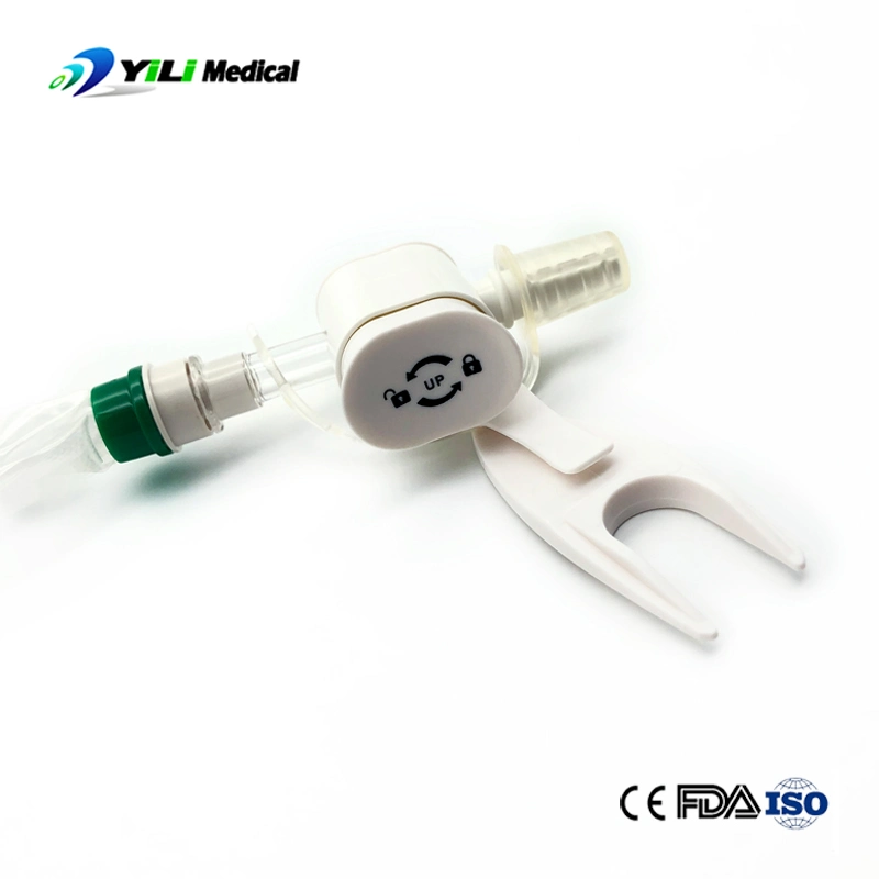 Medical Disposable CE ISO13485 Approval Sterile Suction Catheter 24h 72h Closed Suction System