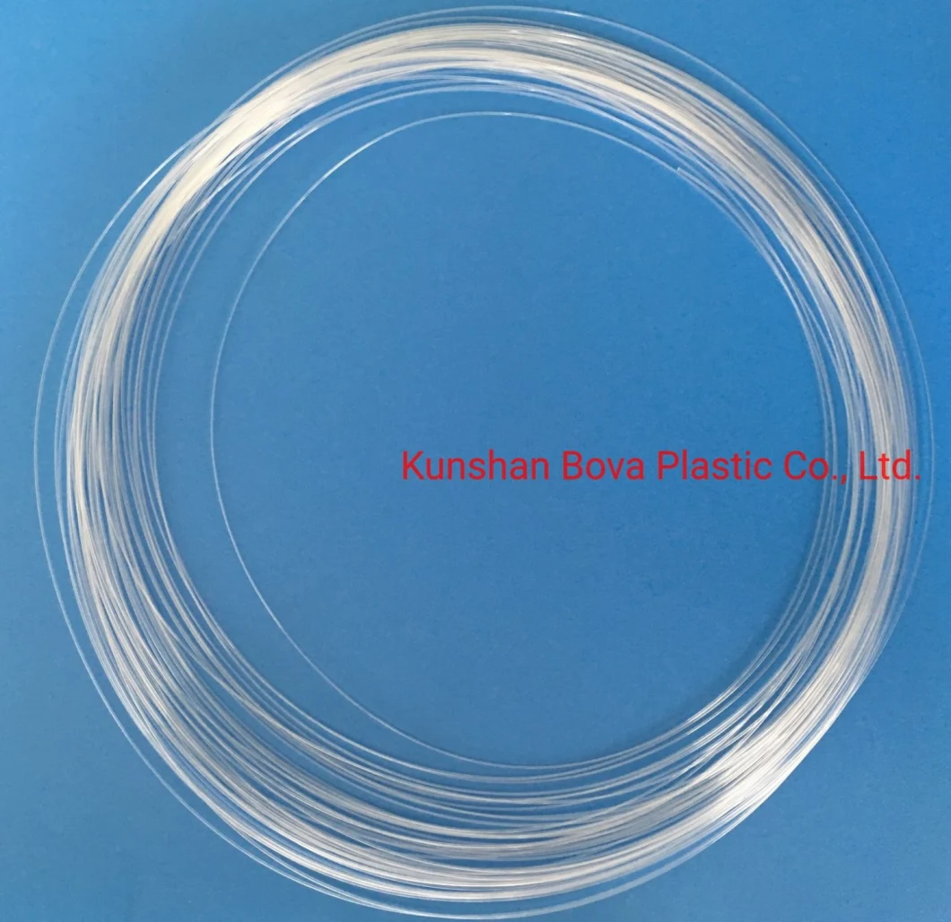 Disposable Medical Grade Transparent Catheter with Single Lumen
