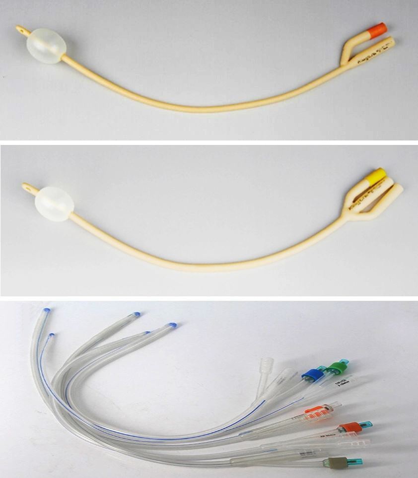 Disposable Medical Latex Foley Catheter (2 way, 3way)