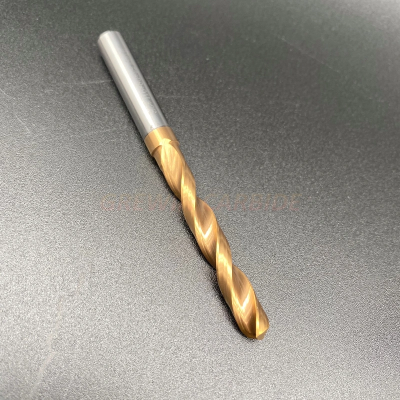 Gw Carbide -Tungsten Carbide HRC45/55 D3-16mm 5xd Solid Carbide Twist Drill