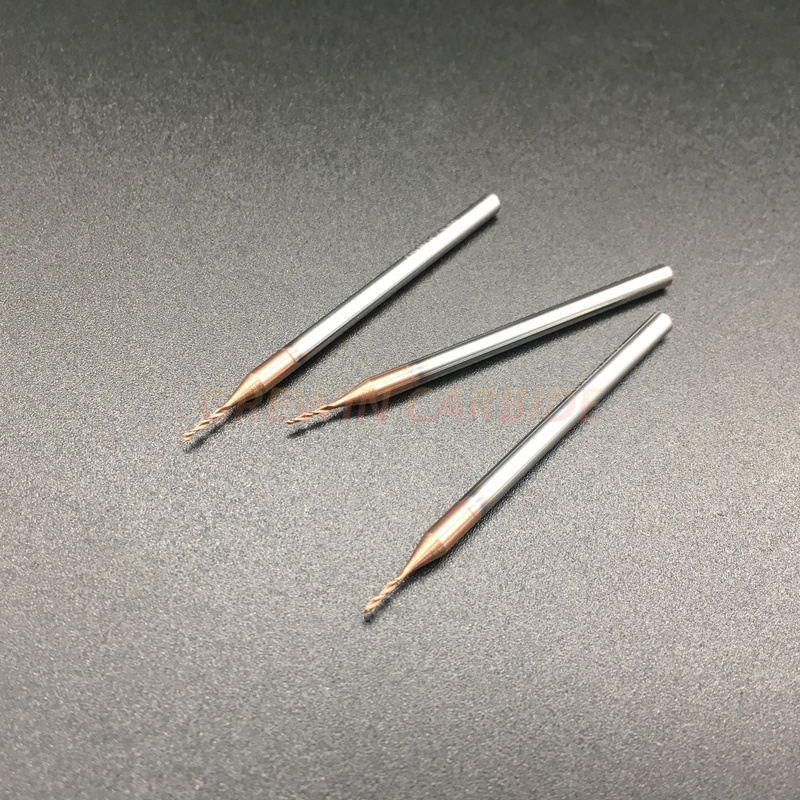 Gw Carbide - Copper Coating Micro Drills Tungsten Carbide Drills