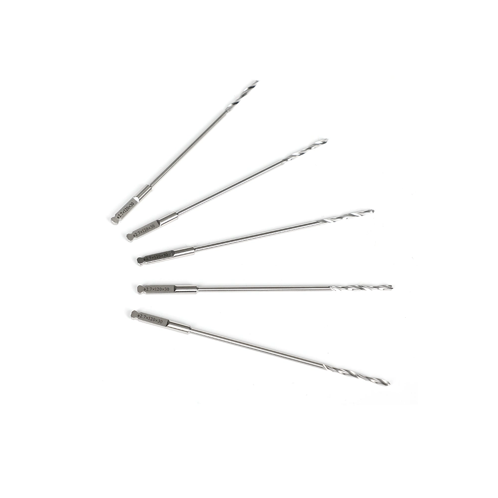 Surgery Instruments Veterianary Surgical Stainless Steel Drill Bits Orthopaedic Power Drill accessory