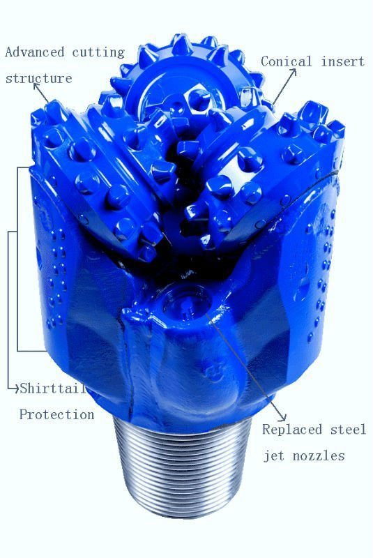 TCI Tricone Bit/Roller Cone Bit/Rock Bit for Water Well Drilling