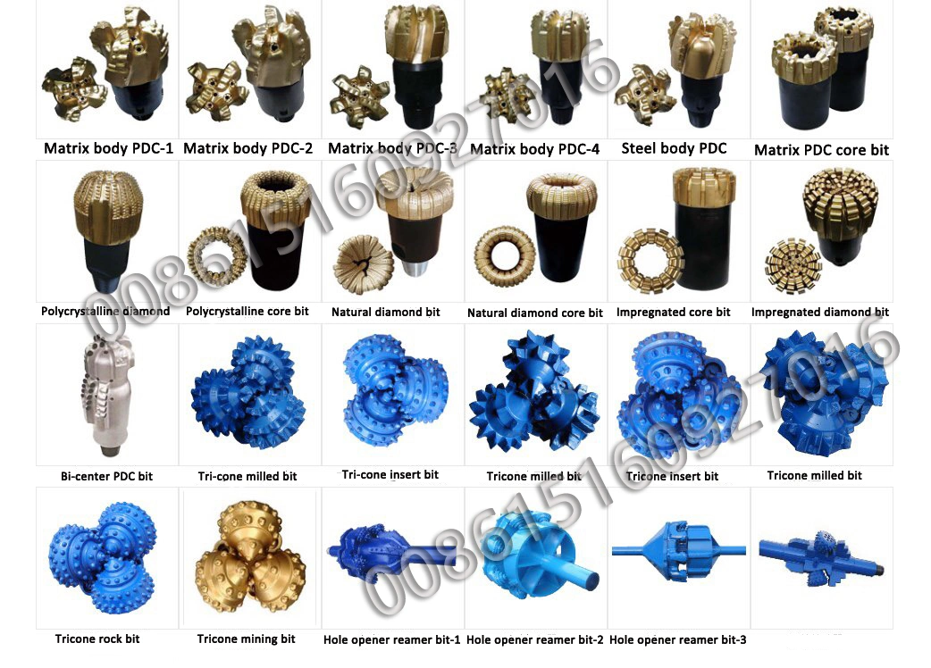 PDC Diamond Drilling Bits/Drill Bit/Matrix and Steel Body with Best Cutters for Well Drilling