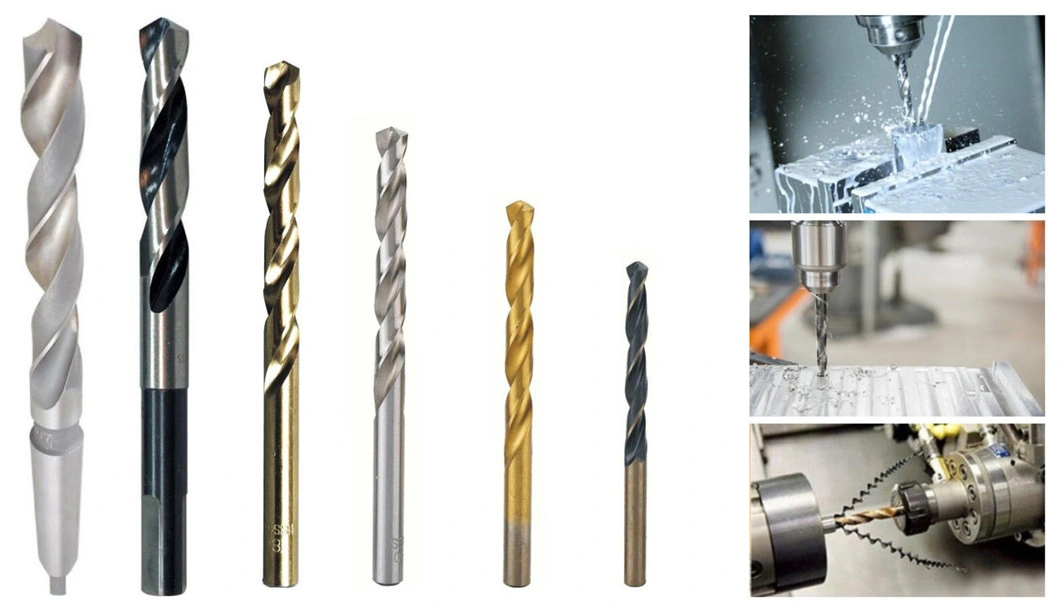 High Speed Steel M2 Twist Drill Bits Fully Ground DIN338 Drill Bits