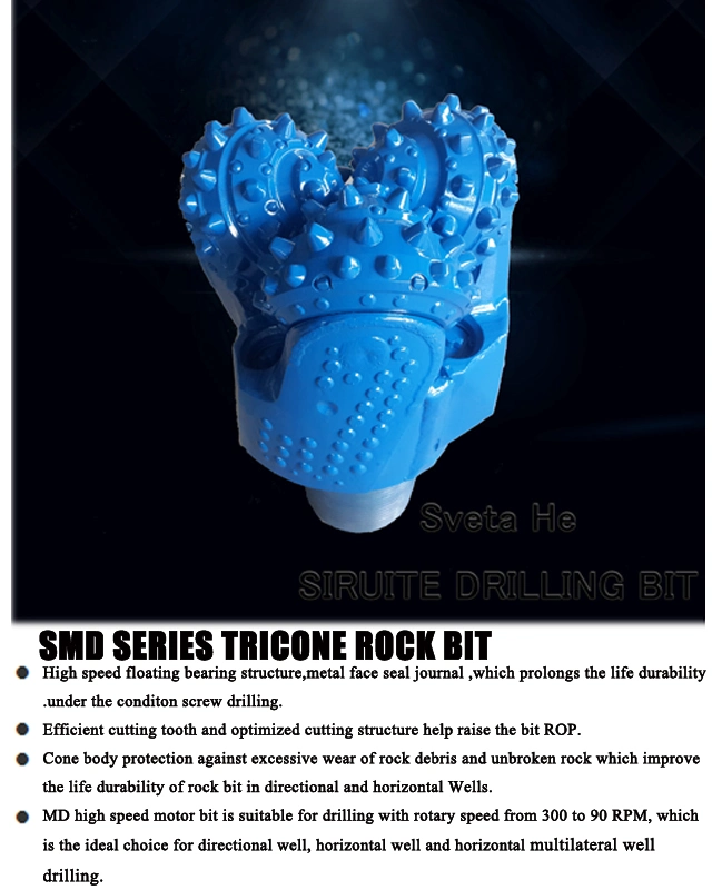 Drill Rock Bit 215mmiadc517/537MD TCI Tricone Bit/Doloto/Core Drilling Bit for Gas and Oil