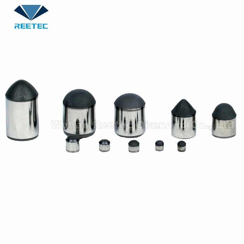 Hot Selling PDC Conical Inserts for DTH Button Bit, Roller Bit, Mining Pick