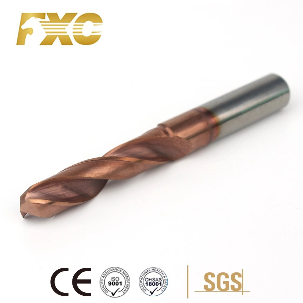 HRC55 Tungsten Carbide Twist Drill Bits Diamond Drill Bits