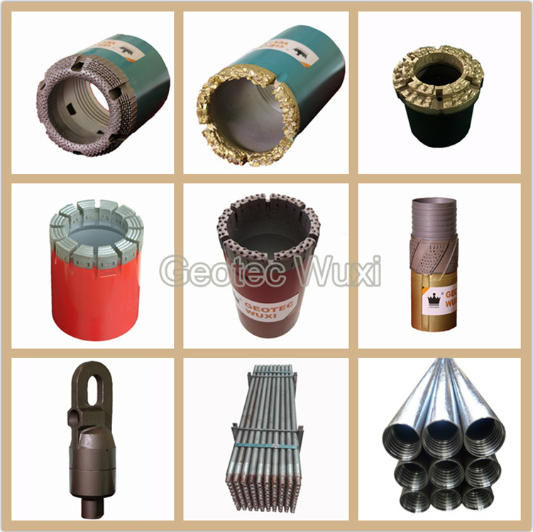 96mm Non-Coring PDC Bit P11 Type with Nw Rod Pin for Coal Mining