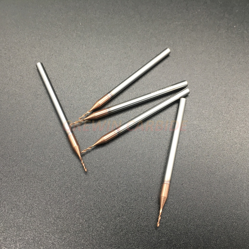 Gw Carbide - Copper Coating Micro Drills Tungsten Carbide Drills