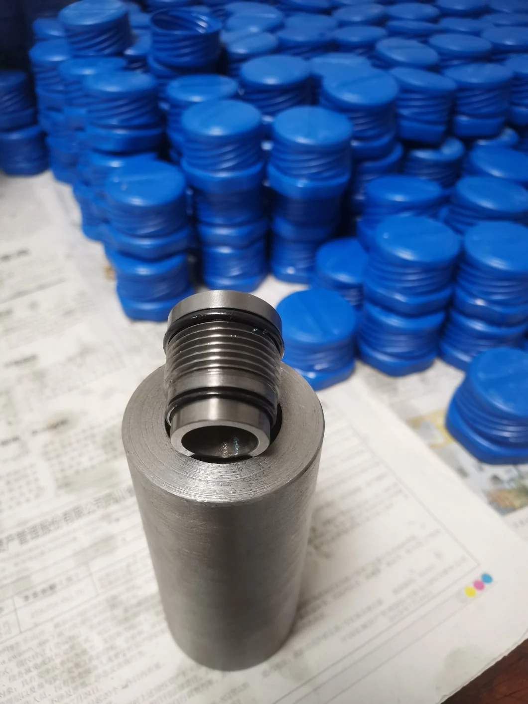 Cemented Tungsten Carbide Nozzle and Holder for Drill Bit