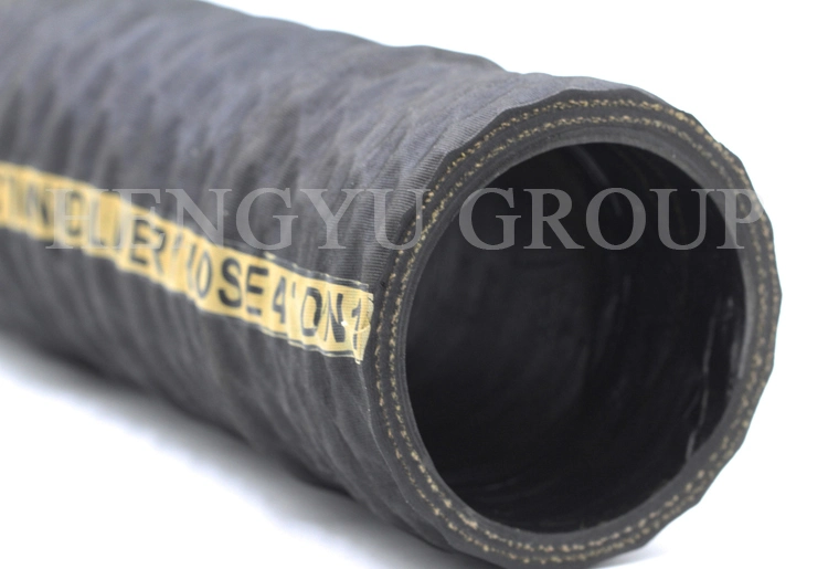 Factory Made 6 Inch Large Diameter Drain Hose Pipe Rubber Discharge Hose