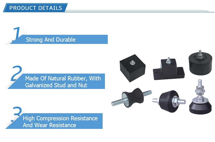 Supply and Build All Types of Rubber Anti Block Rubber Shock Absorber