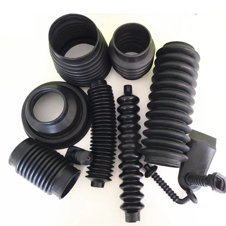 Customized Rubber PVC Corrugated Pipe/PVC Suction Hose Rubber Metal Sleeve Bushing Rubber Air Spring Bellows