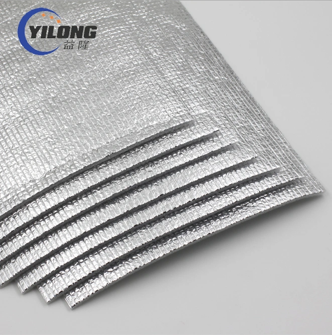Reflective Aluminum Foil Self-Adhesive Rubber Foam Seal Strip 10mm