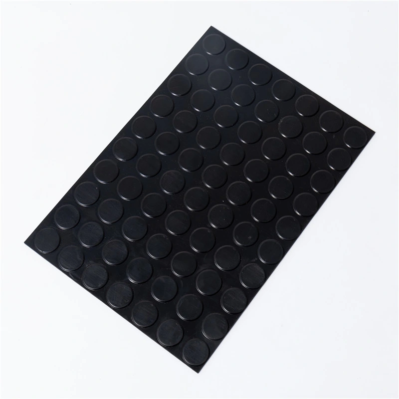 Customized Colors 3mm 6mm Anti-Slip Stud Coin Flooring Rubber Mat Horse Stall Rubber Mat