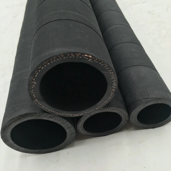 Wrapped Cover 4 Inch High - Pressure Rubber Black Water Delivery /Discharge Hose