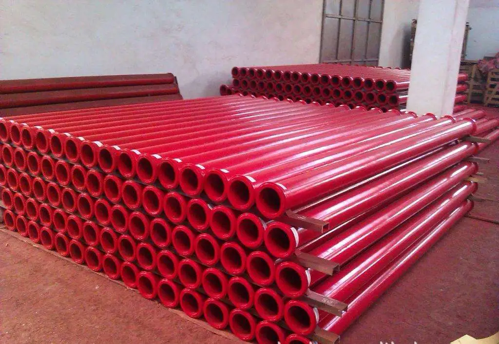 St52 5 Inch Concrete Pump Straight Delivery Pipe