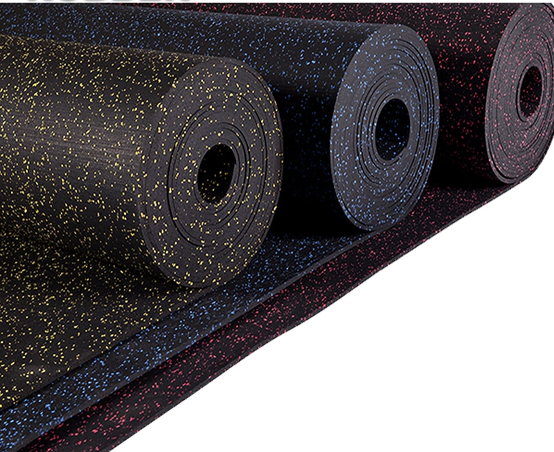Customized Gym Mat Roll Rubber Gym Flooring Rubber Mat