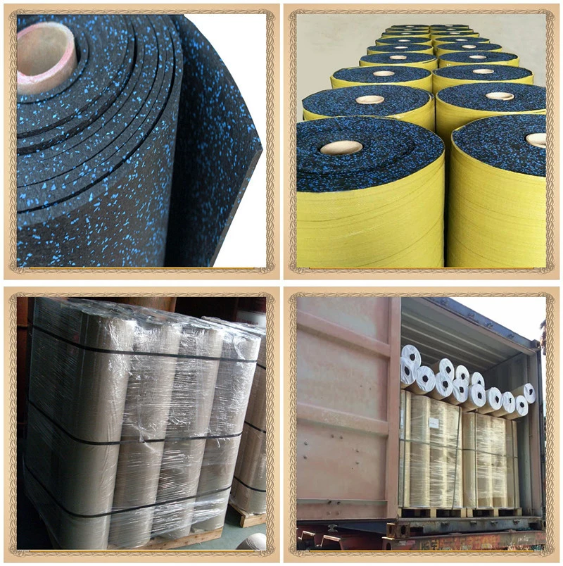 Recycled Roll Rubber Gym Rubber Flooring Mat