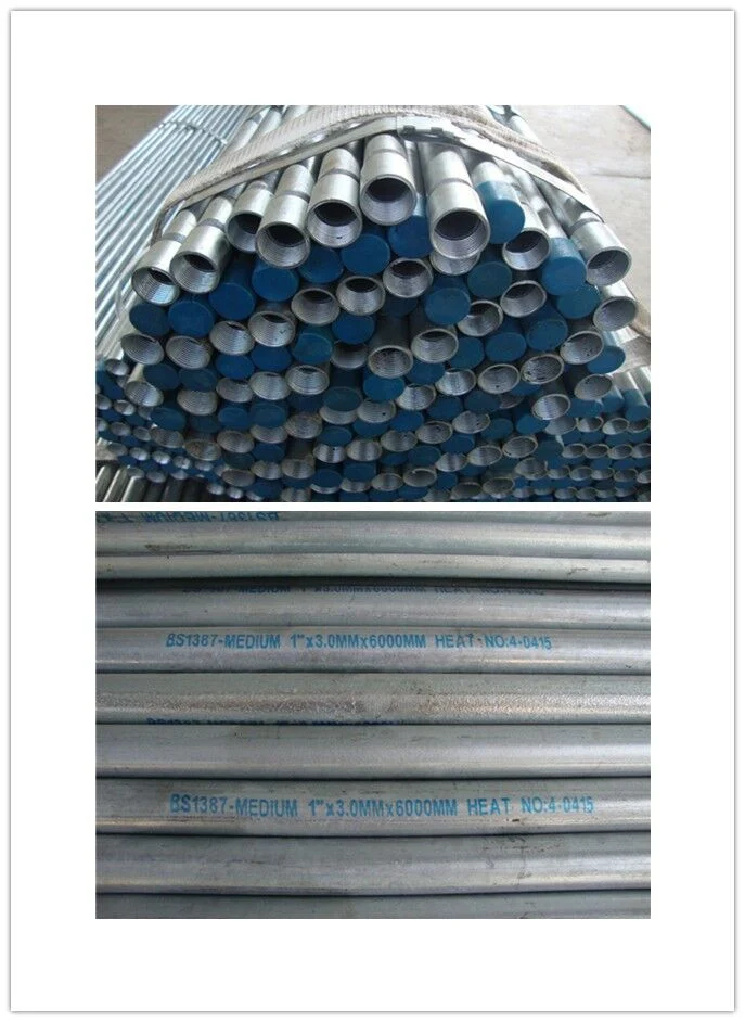 S235jr /1387 Gi Pipe Price List! 1.5 Inch/1 Inch/3 Inch DN40 48.3mm Scaffolding Tube Pre Galvanized Steel Pipe Price