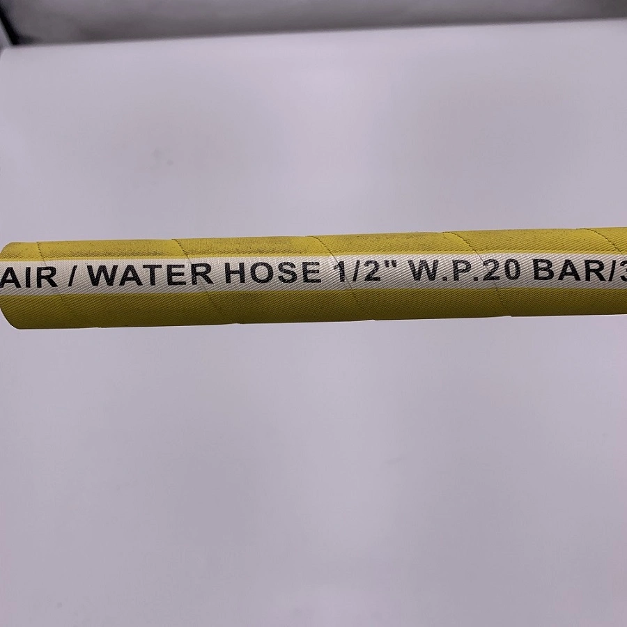 High Pressure Braided 1/2 Inch 1 Inch Air Water Rubber Hose