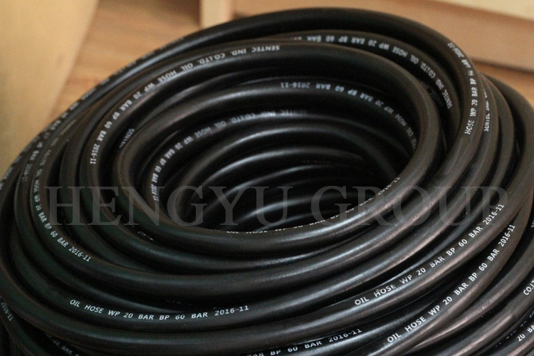 Professional Factory Made Rubber Black Hose Pipe 1 2 Size Available Oil Resistant Fuel Hose