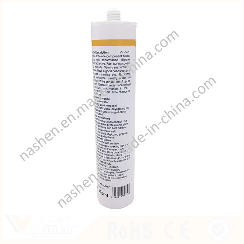Adhesive Sealing Silicone Adhesive Sealant for Glass Glass Glue
