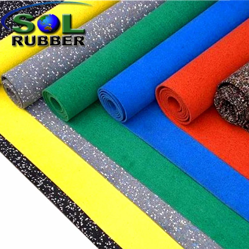 Durable Roll Rubber Gym Flooring Rubber Mat