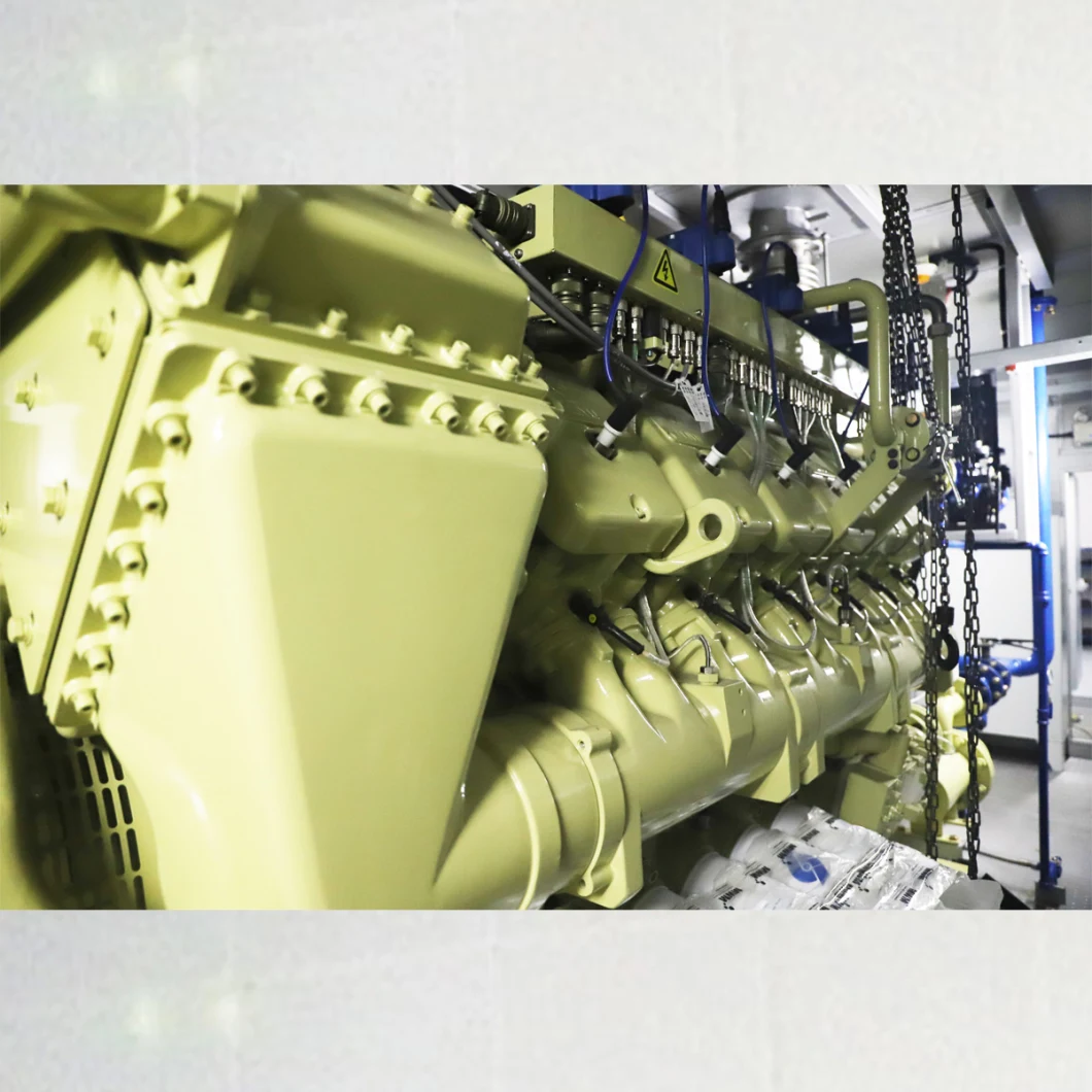 Liyu 1.5MW/1500kw 16V Cylinder Low Voltage Industrial Exhaust Gas Engine and Power Generators