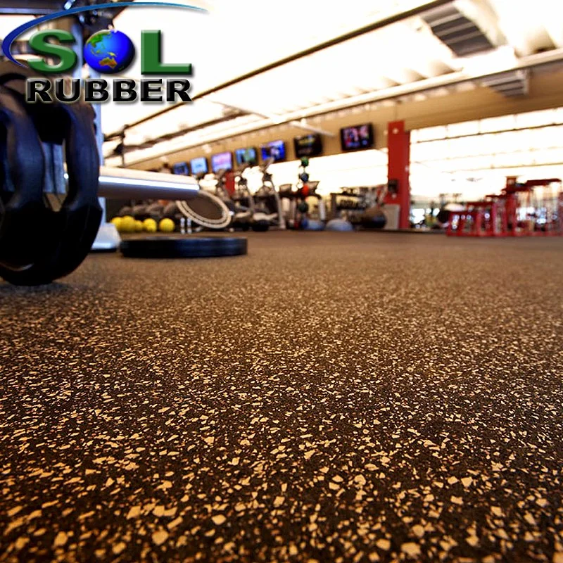 Durable Roll Rubber Gym Flooring Rubber Mat