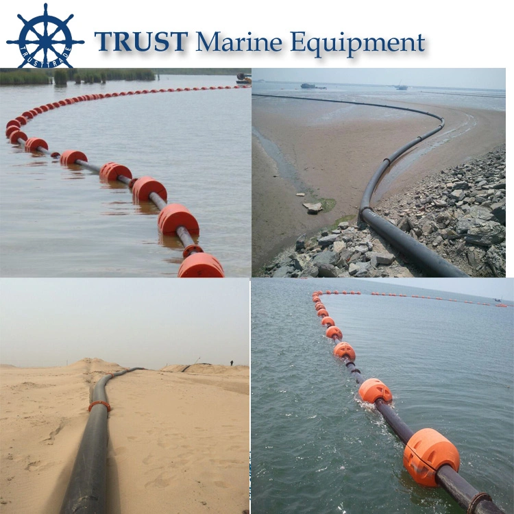6 Inch 8 Inch Flanged Floating Dredging Rubber Hose Pipe