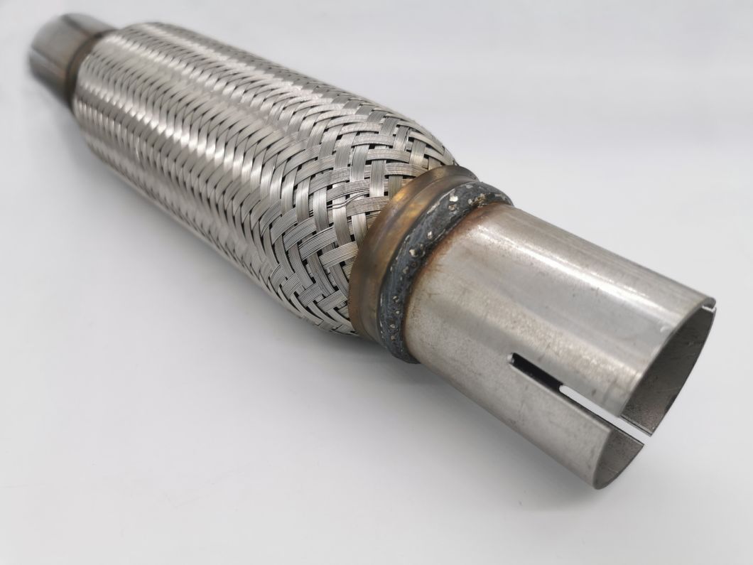 Flexible Exhaust Pipe with Interlock Extension Pipe with Slots