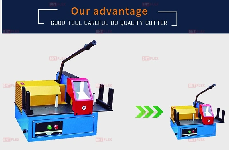 Hot Sale 2'' 2 Inch Rubber Hose Cutting Machine with Single Phase