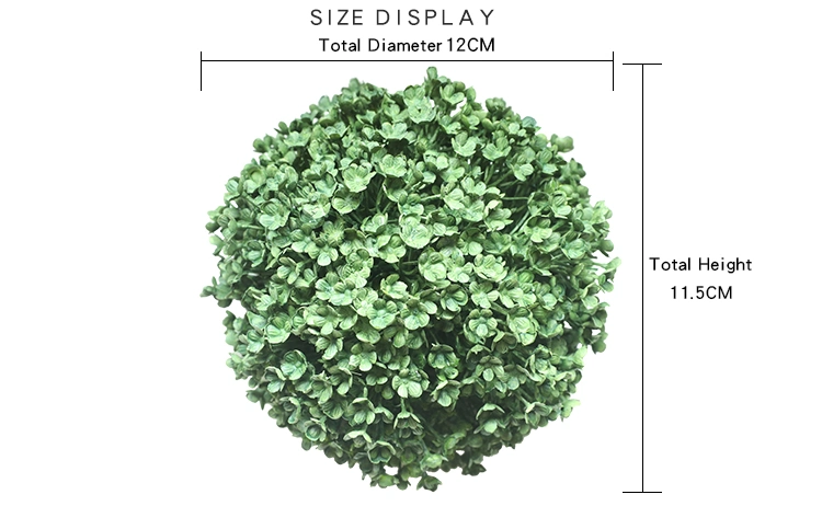Artificial Grass Plant Topiary Boxwood Ball Dy1-2531A