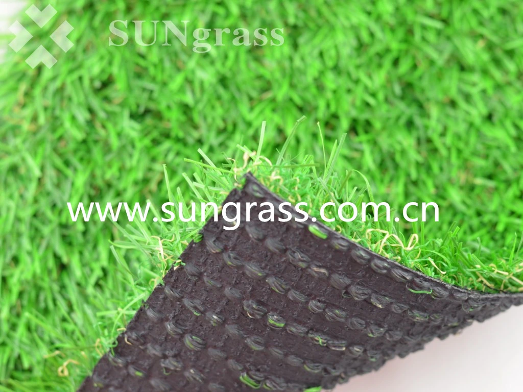 Stem Shape Synthetic Grass Artificial Turf for Decoration (SUNQ-HY00114)