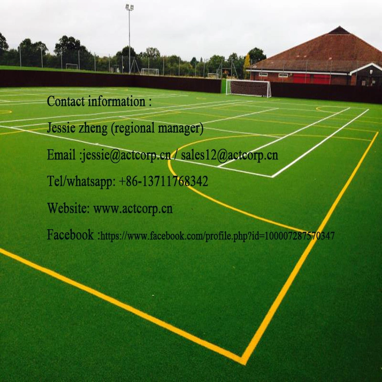 30mm Non Infill Grass Artificial Grass for Football Court Y30-R