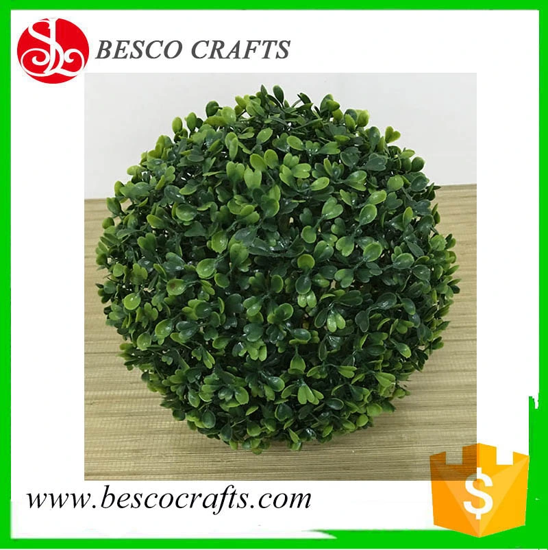 21 Cm PE Material Decorative Topiary Boxwood Grass Ball
