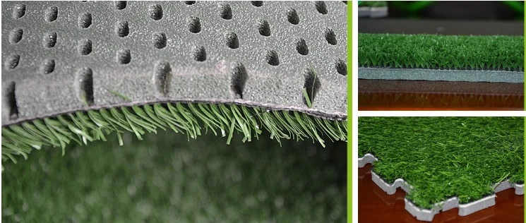 Artificial Grass Football Turf XPE Foam Carpet with Shock Absorption and Waterproof