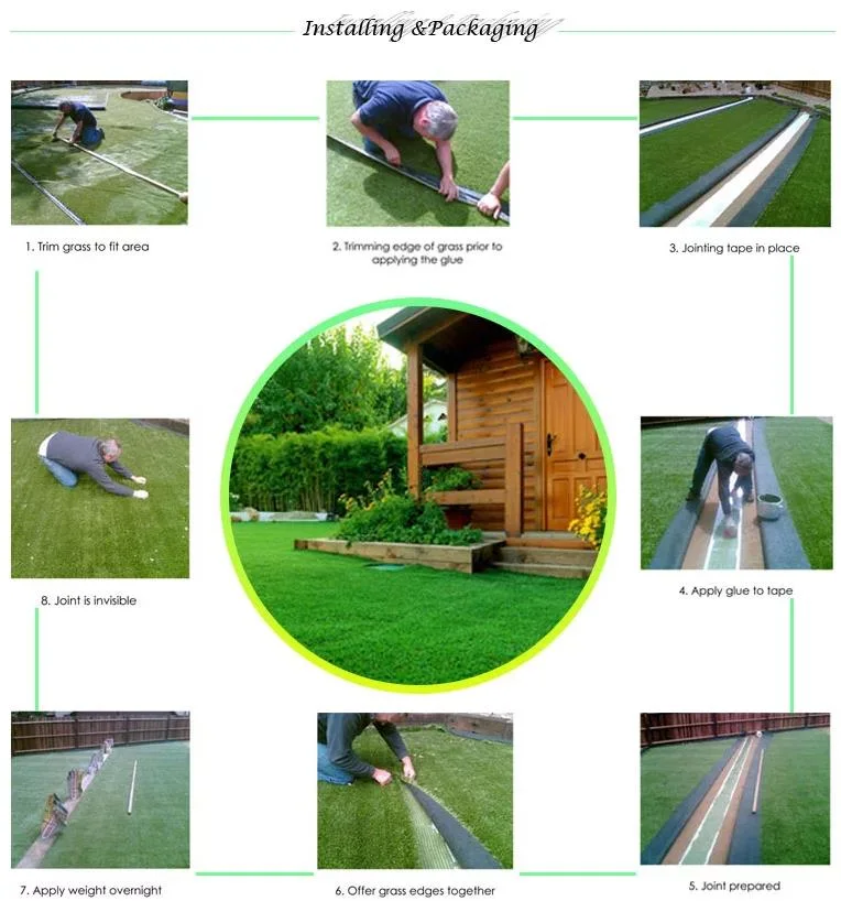 China Factory Price Artificial Grass for Soccer Football Field