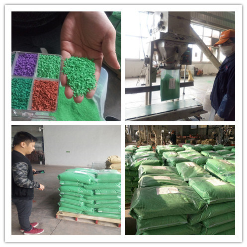 Beautiful Colors Synthetic EPDM Rubber Granules for Running Track and Artificial Grass Infilling