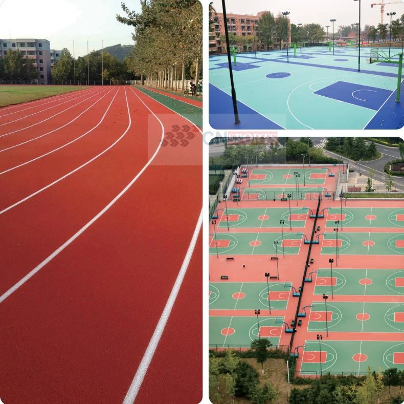 Spu Sports Floor Material for Basketball Court Tennis Court