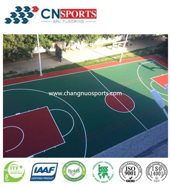 Cushion Buffer Basketball Court Flooring to Build Professional Competitive High Performance Sport Court Floor