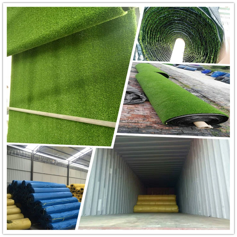 Cheap Price 10mm Synthetic Grass Carpet Artificial Turf for Roofing